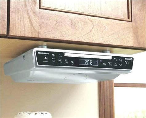 bracket to mount radio under cabinet|Made for Amazon Under.